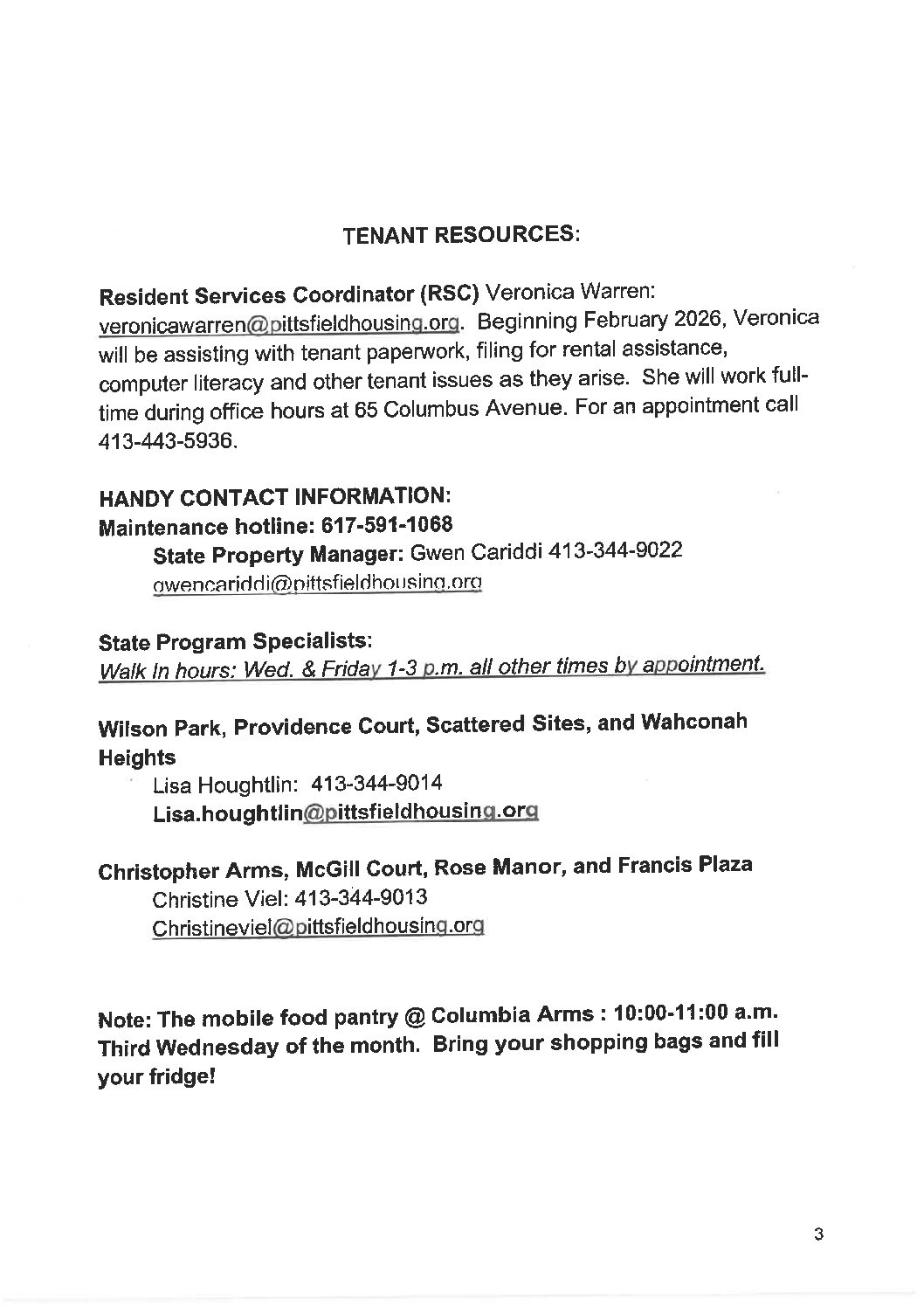 Neighbor Notes Tenant Resources 1 Pdf