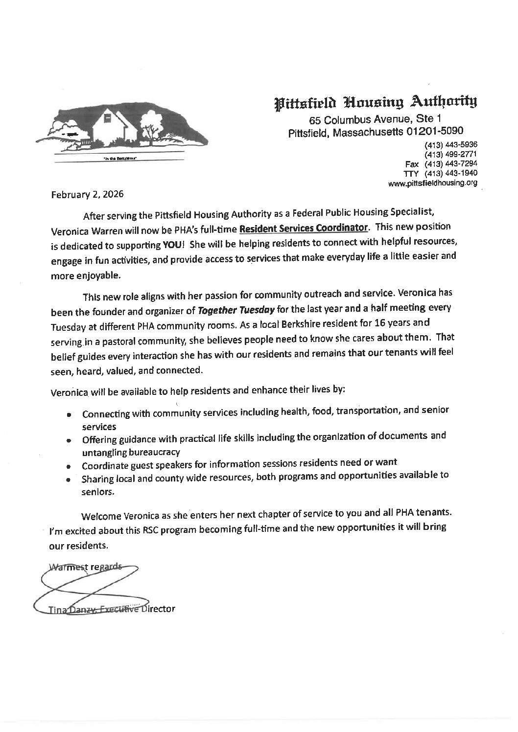 Resident Services Coordinator 1 Pdf