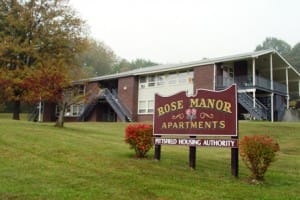Rose Manor apartments exterior